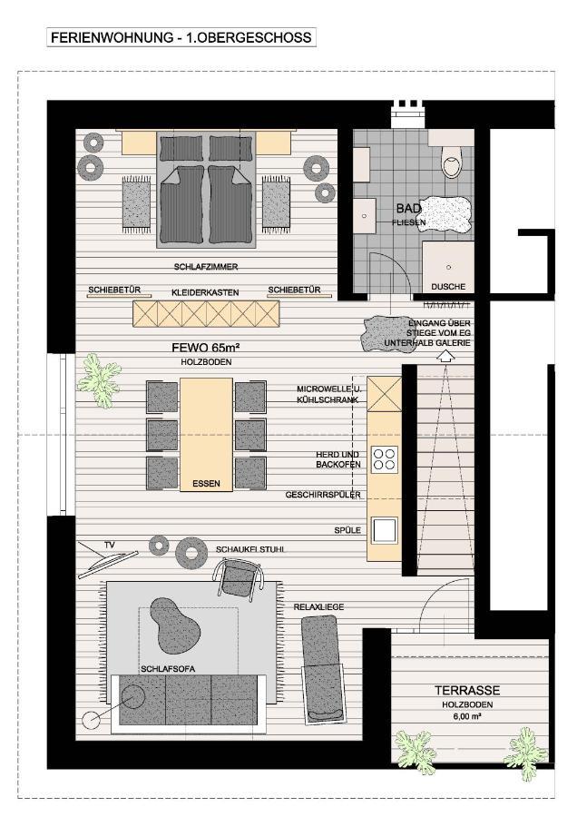 Appartement Hochsitz Hochfilzen Eksteriør bilde